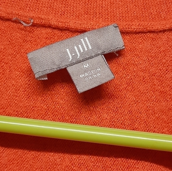J. Jill Cardigan Sweater Medium - Picture 2 of 5